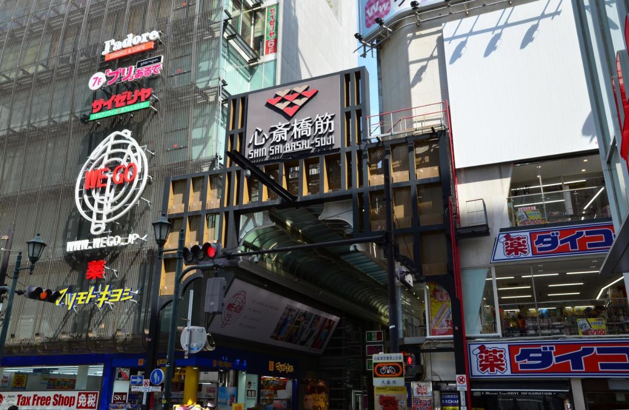 Joytel Hotel Namba Dotonbori Ōsaka Exterior foto